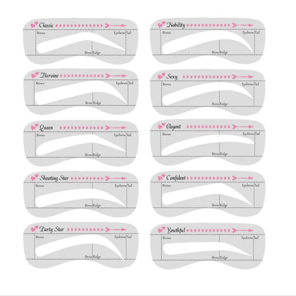 MAGICAL EYEBROW STYLE Eyebrow Stencils - Picture 4 of 9